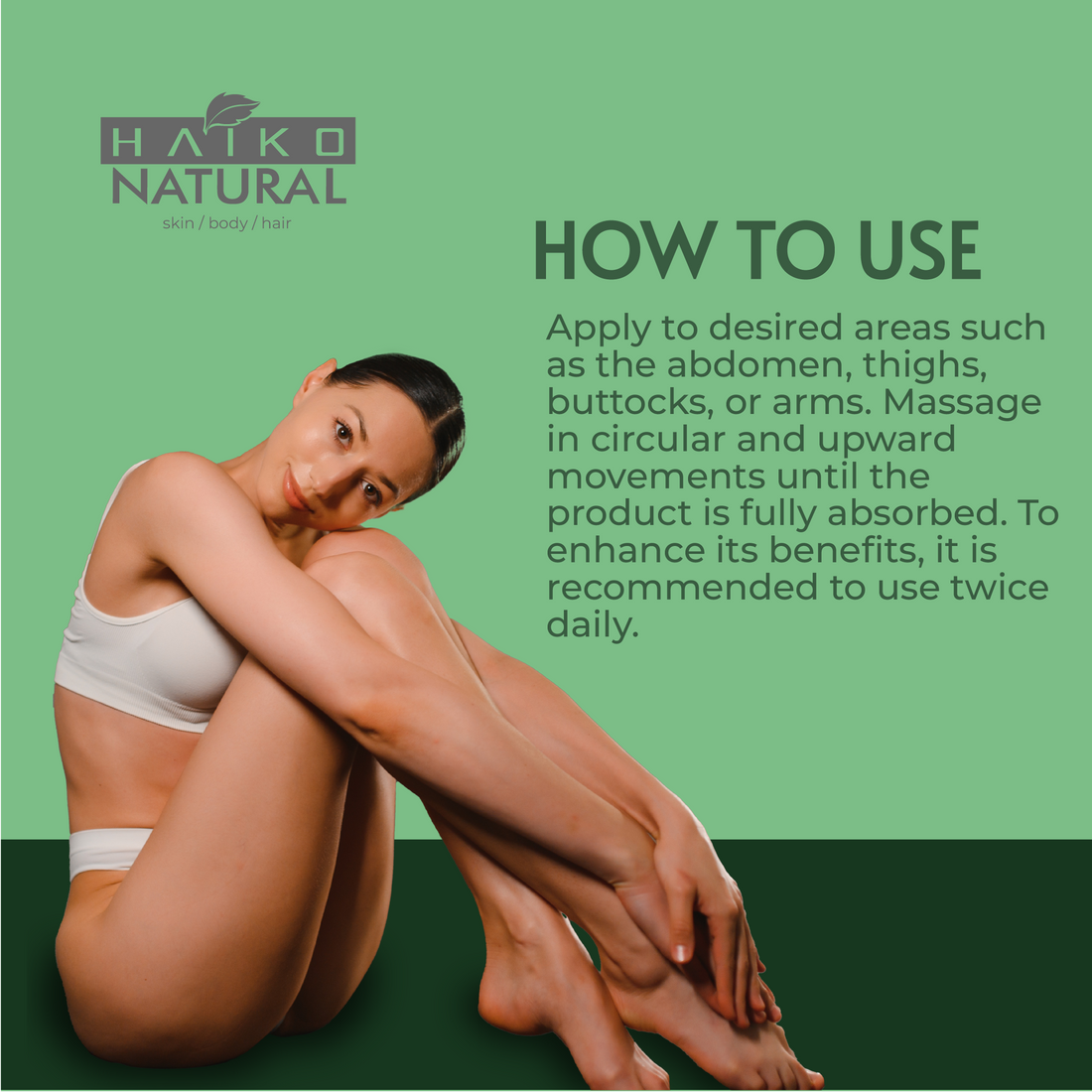 Slimming Gel with Ivy Extract, Caffeine, and Seaweed - 180g | Helps Reduce Localized Fat and the Appearance of Cellulite | Paraben-Free