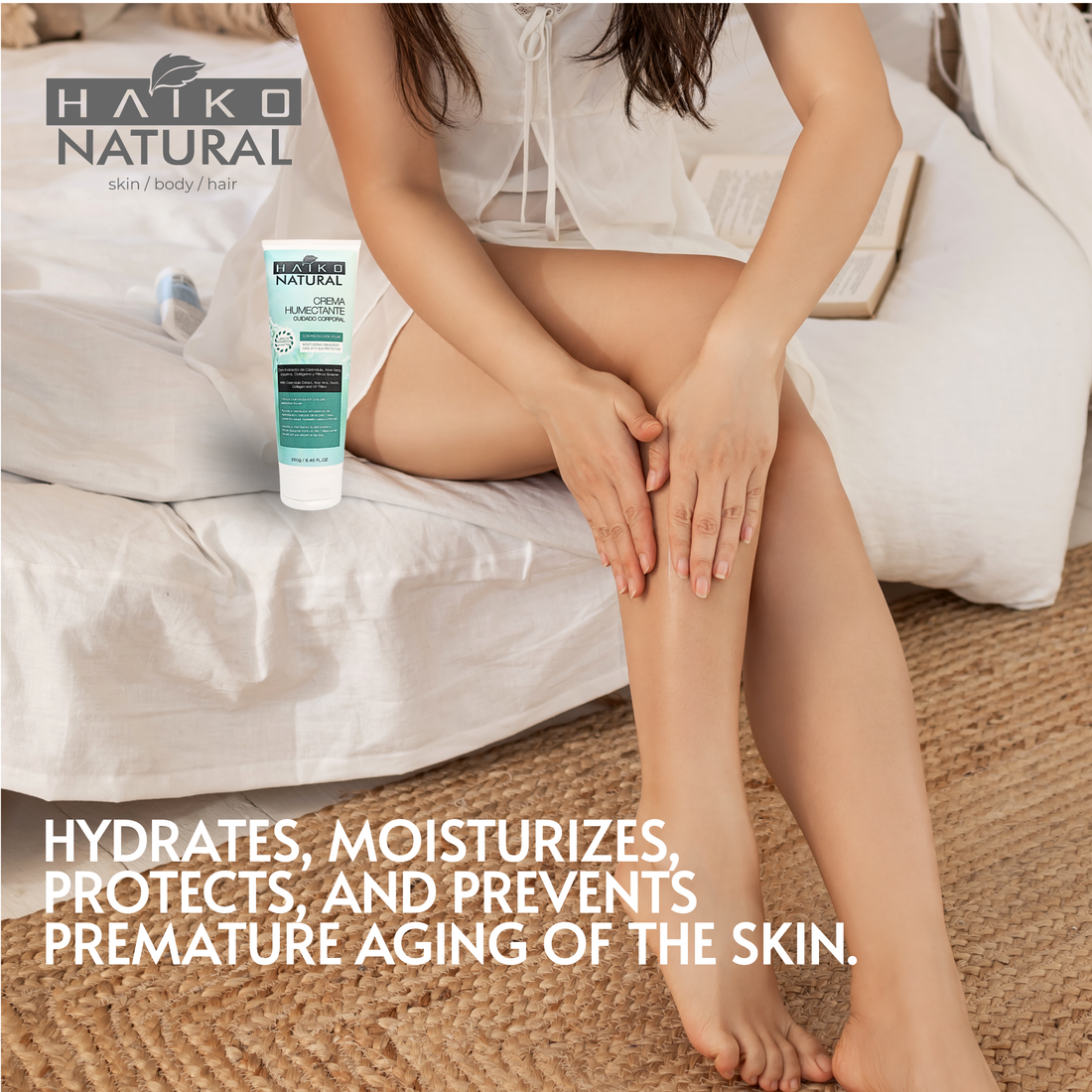 Moisturizing Body Care Cream with Sunscreen and Calendula - 250g | Deep Hydration and Advanced Protection