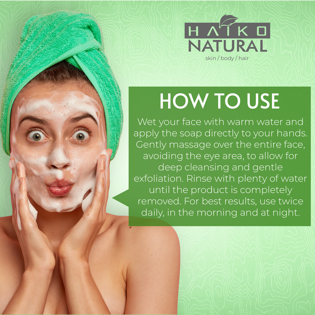 Facial Cleansing and Balancing Soap with Cucumber Extract and Vitamin E - 80g | Deep Cleanse and Gentle Exfoliation | pH-Balanced