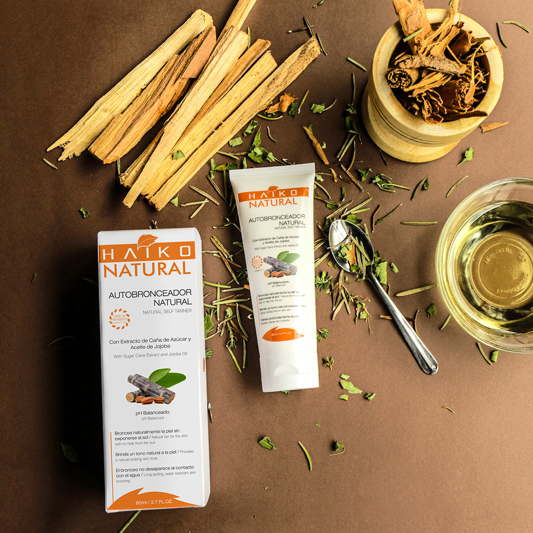 Natural Self-Tanner with Sugarcane Extract and Jojoba Oil - 80g | Even Tan and Deep Hydration | Paraben-Free